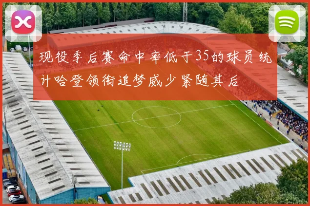 现役季后赛命中率低于35的球员统计哈登领衔追梦威少紧随其后